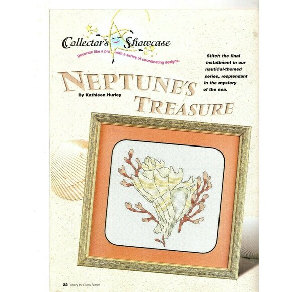 Crazy for Cross Stitch Magazine January 2000 Full Color Patterns St. Nick - Picture 5 of 6